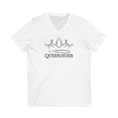 Queenager V-Neck T-Shirt