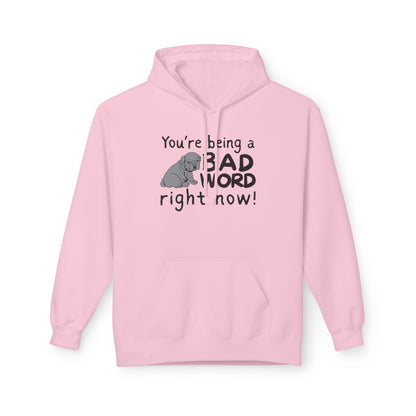 Bad Word Fleece Hoodie