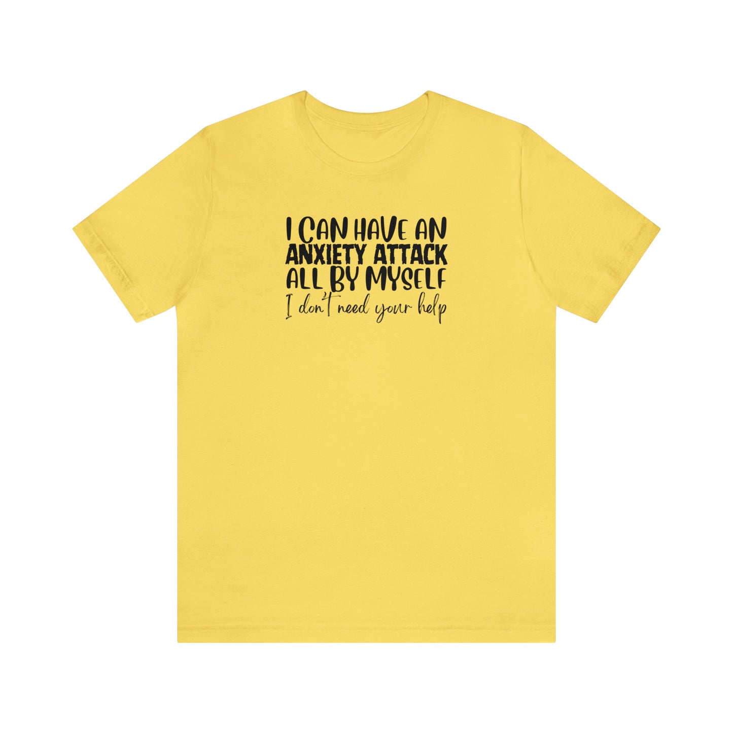 "Anxiety Attack" Unisex Short Sleeve Tee