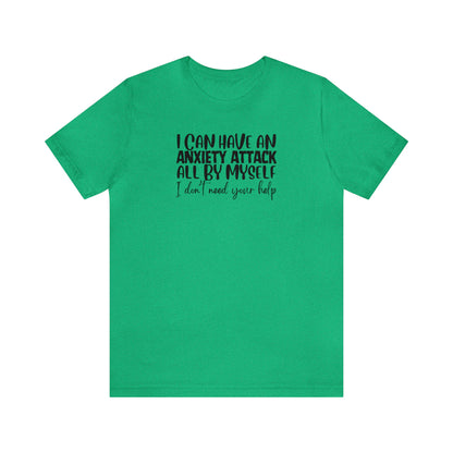 "Anxiety Attack" Unisex Short Sleeve Tee