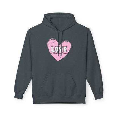 Love is Literally a Scam Fleece Hoodie