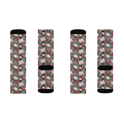 "Did You Do That Yet?" Prison Wife Sublimation Socks