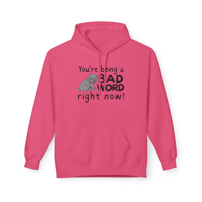 Bad Word Fleece Hoodie