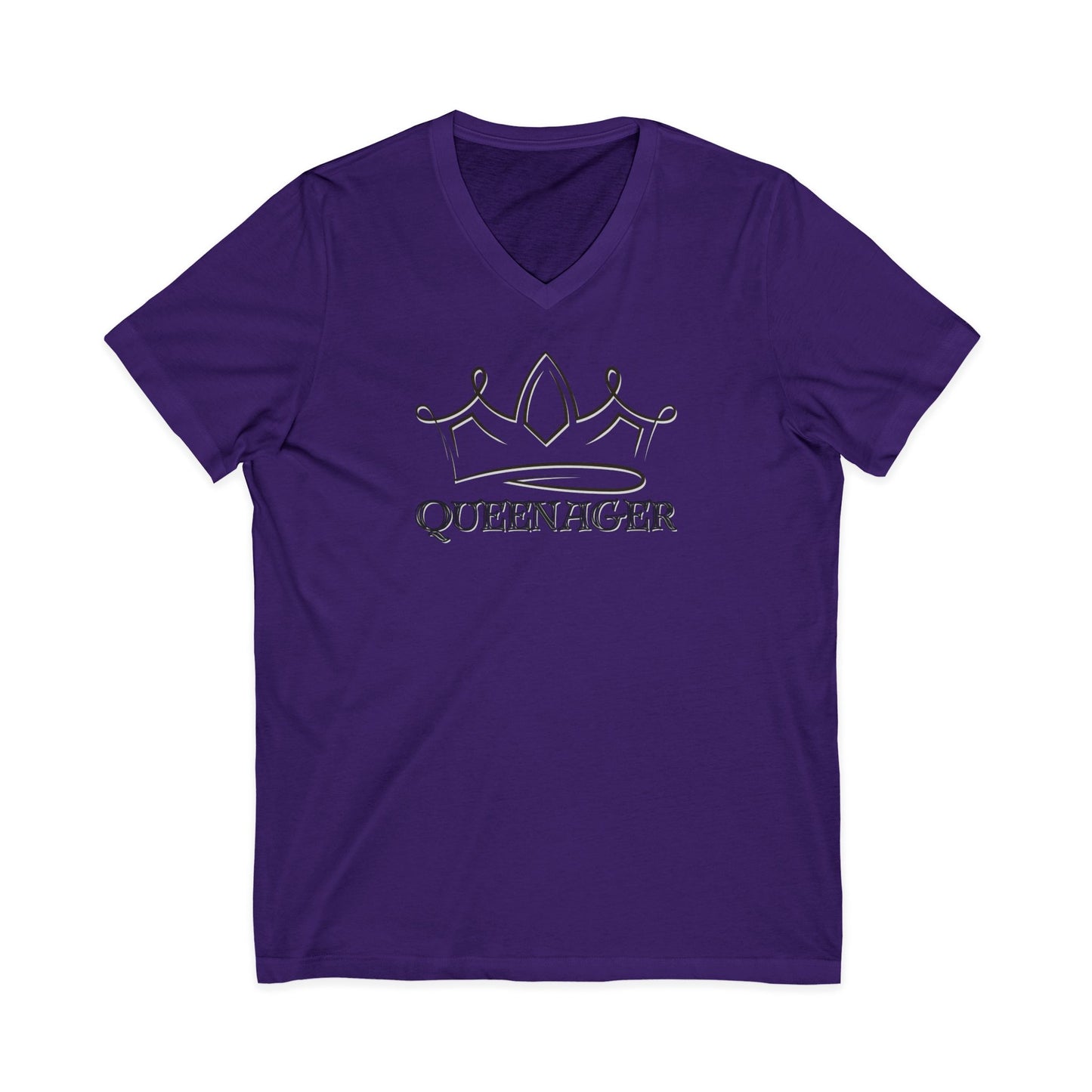Queenager V-Neck T-Shirt