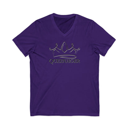 Queenager V-Neck T-Shirt
