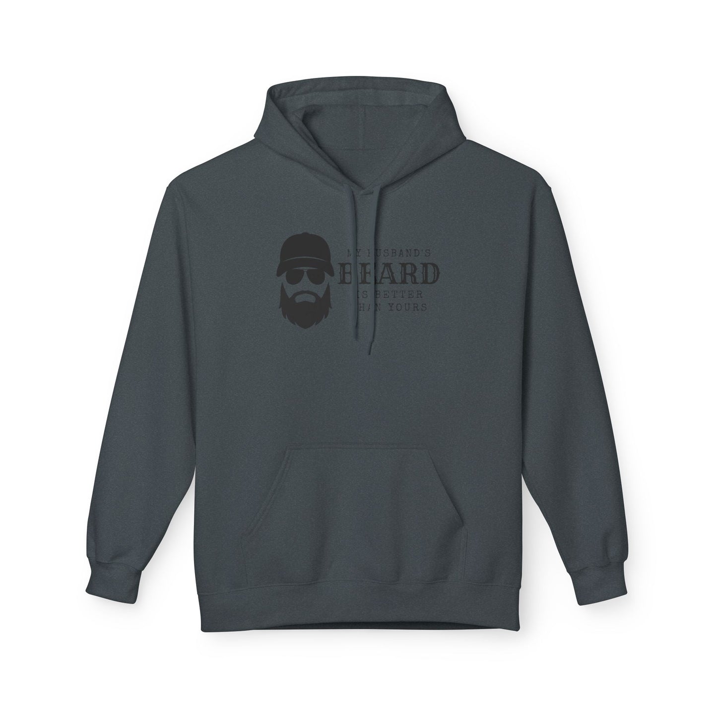 My Husband's Beard Fleece Hoodie