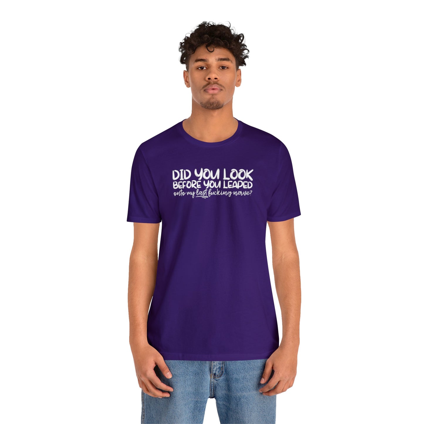 "Last Nerve" Unisex Short Sleeve Tee