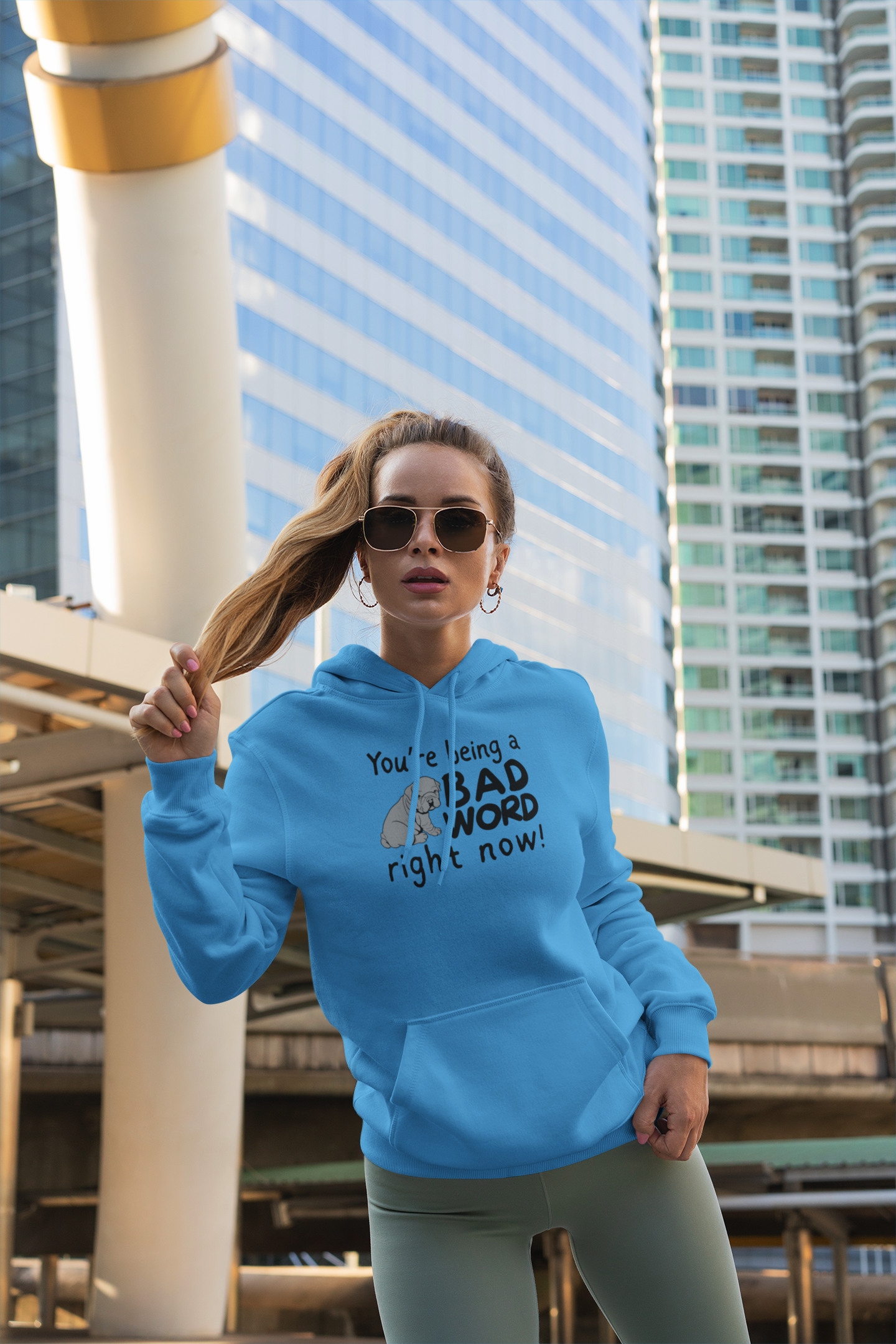 Bad Word Fleece Hoodie
