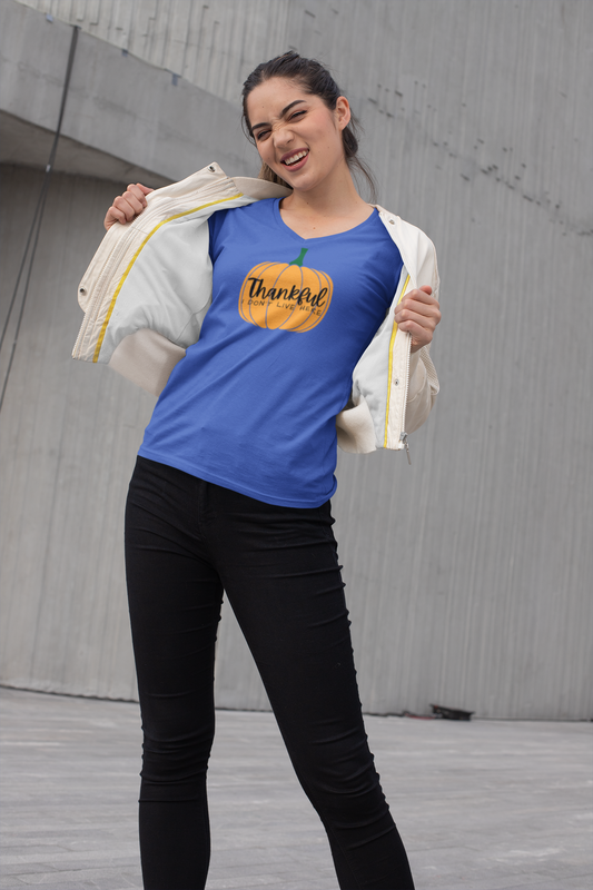 Thankful V-Neck T-Shirt