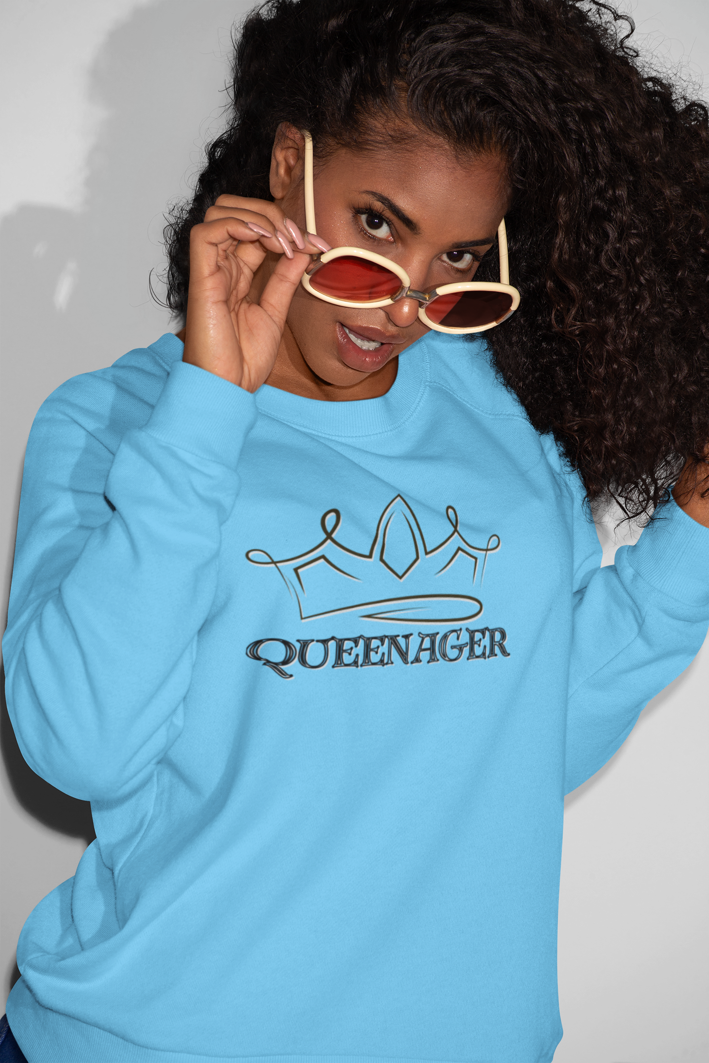 Queenager Crewneck Sweatshirt