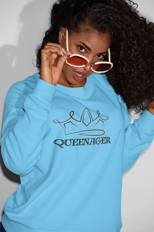 Queenager Crewneck Sweatshirt