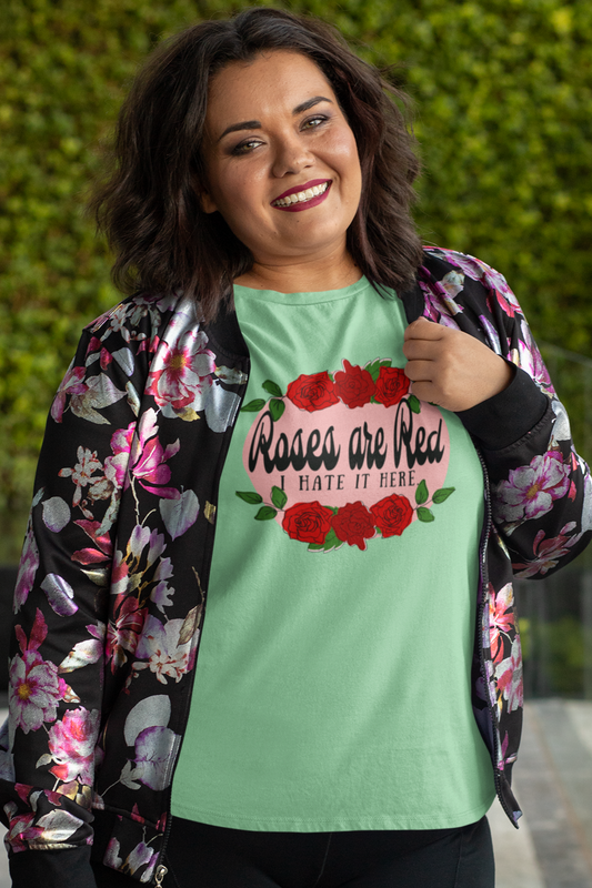 Roses are Red, I Hate it Here T-Shirt