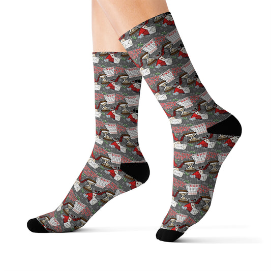 "Did You Do That Yet?" Prison Wife Sublimation Socks