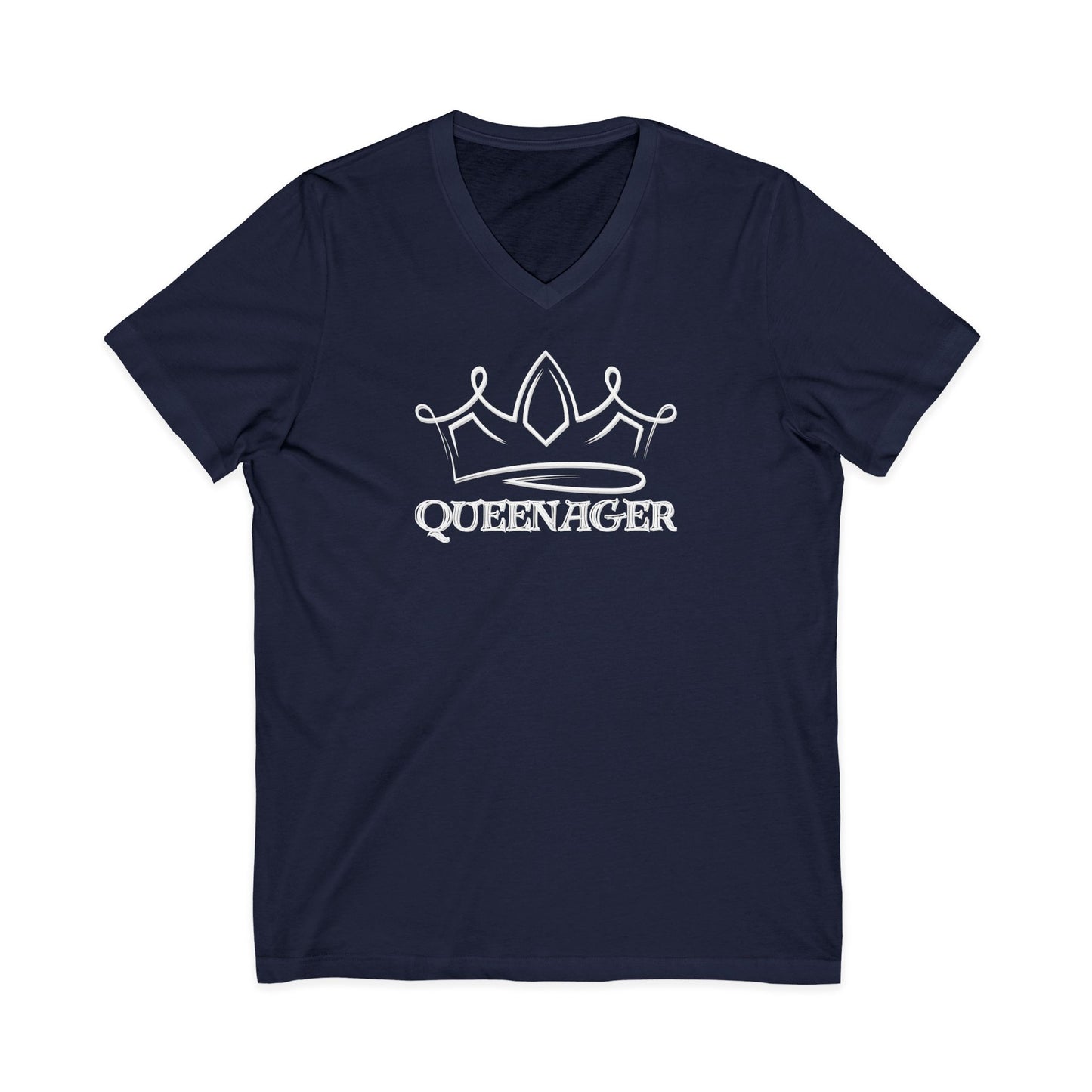Queenager V-Neck T-Shirt