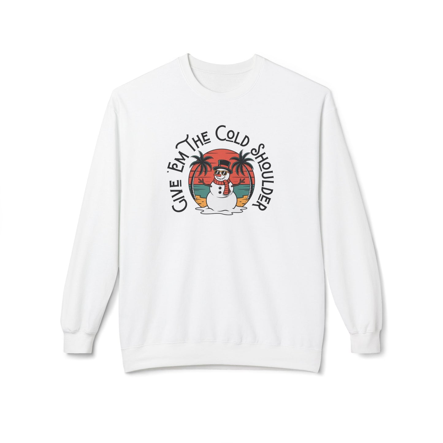 Cold Shoulder Crewneck Sweatshirt
