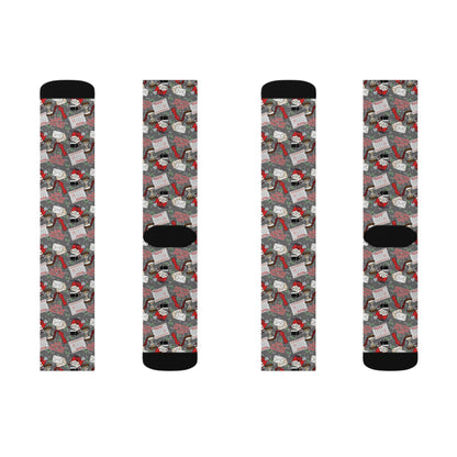 "Did You Do That Yet?" Prison Wife Sublimation Socks