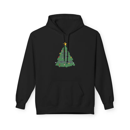 Keep Calm It's Christmess Fleece Hoodie