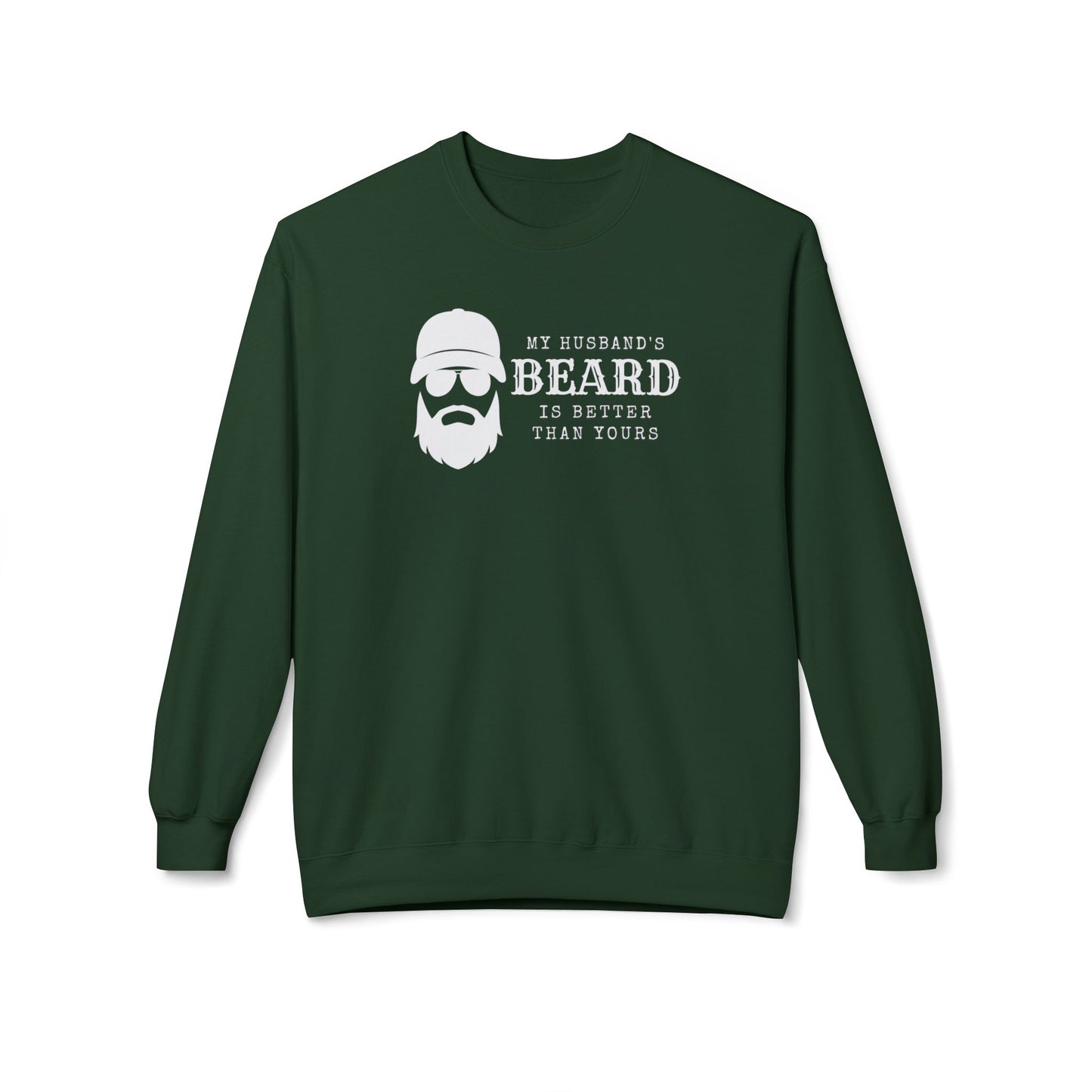 My Husband's Beard Crewneck Sweatshirt