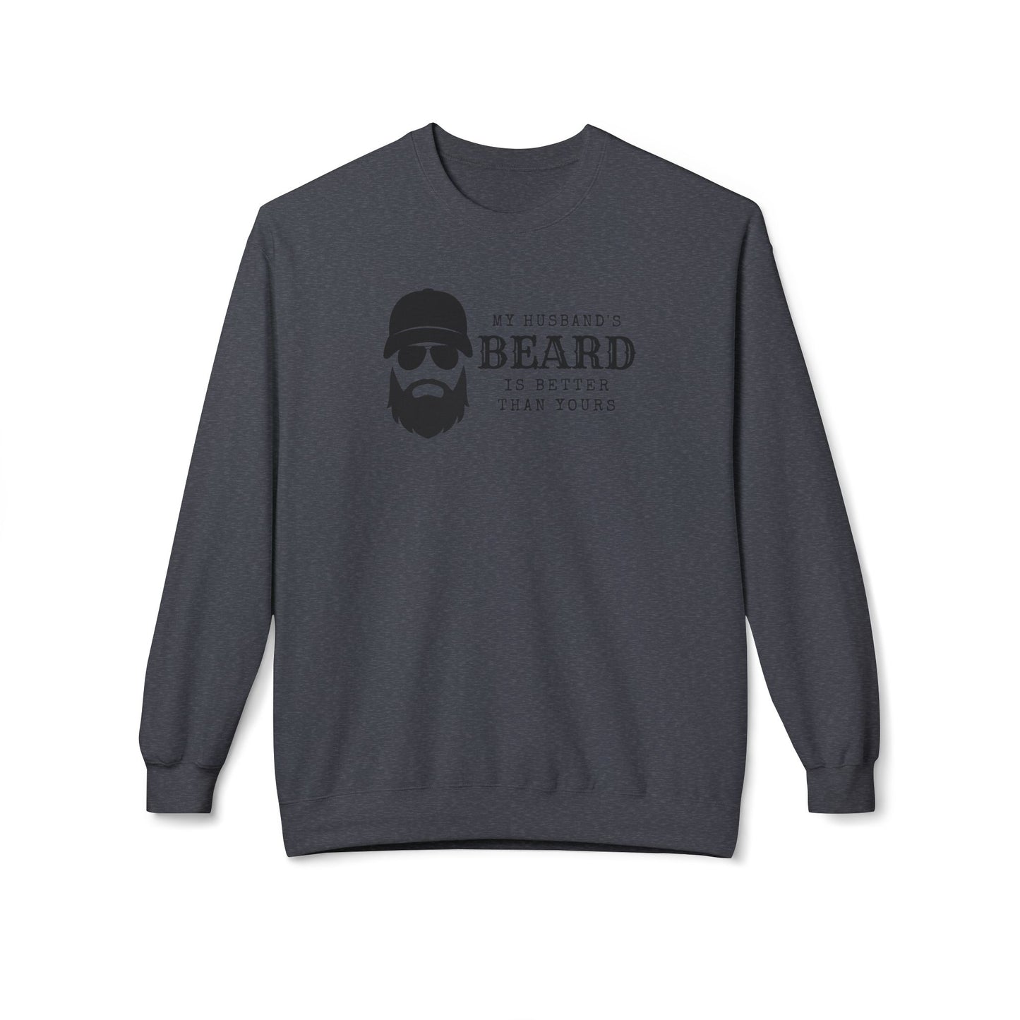 My Husband's Beard Crewneck Sweatshirt