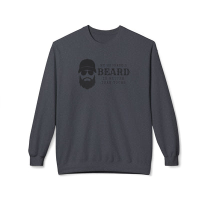 My Husband's Beard Crewneck Sweatshirt