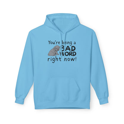 Bad Word Fleece Hoodie