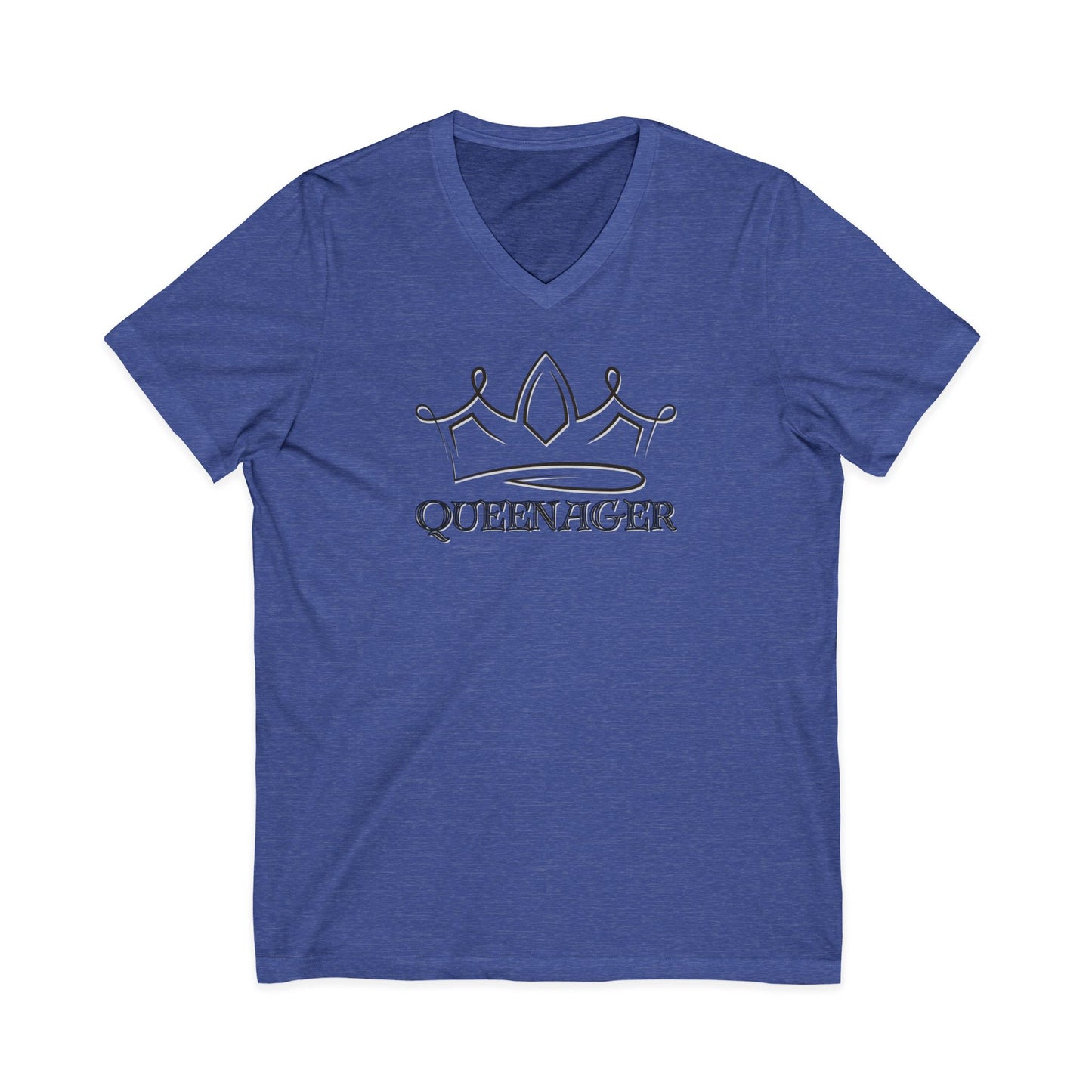 Queenager V-Neck T-Shirt