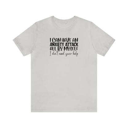 "Anxiety Attack" Unisex Short Sleeve Tee