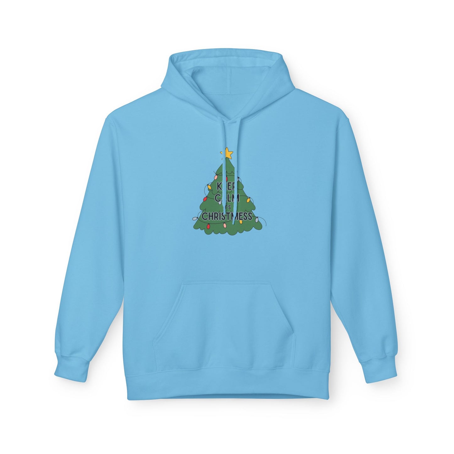 Keep Calm It's Christmess Fleece Hoodie