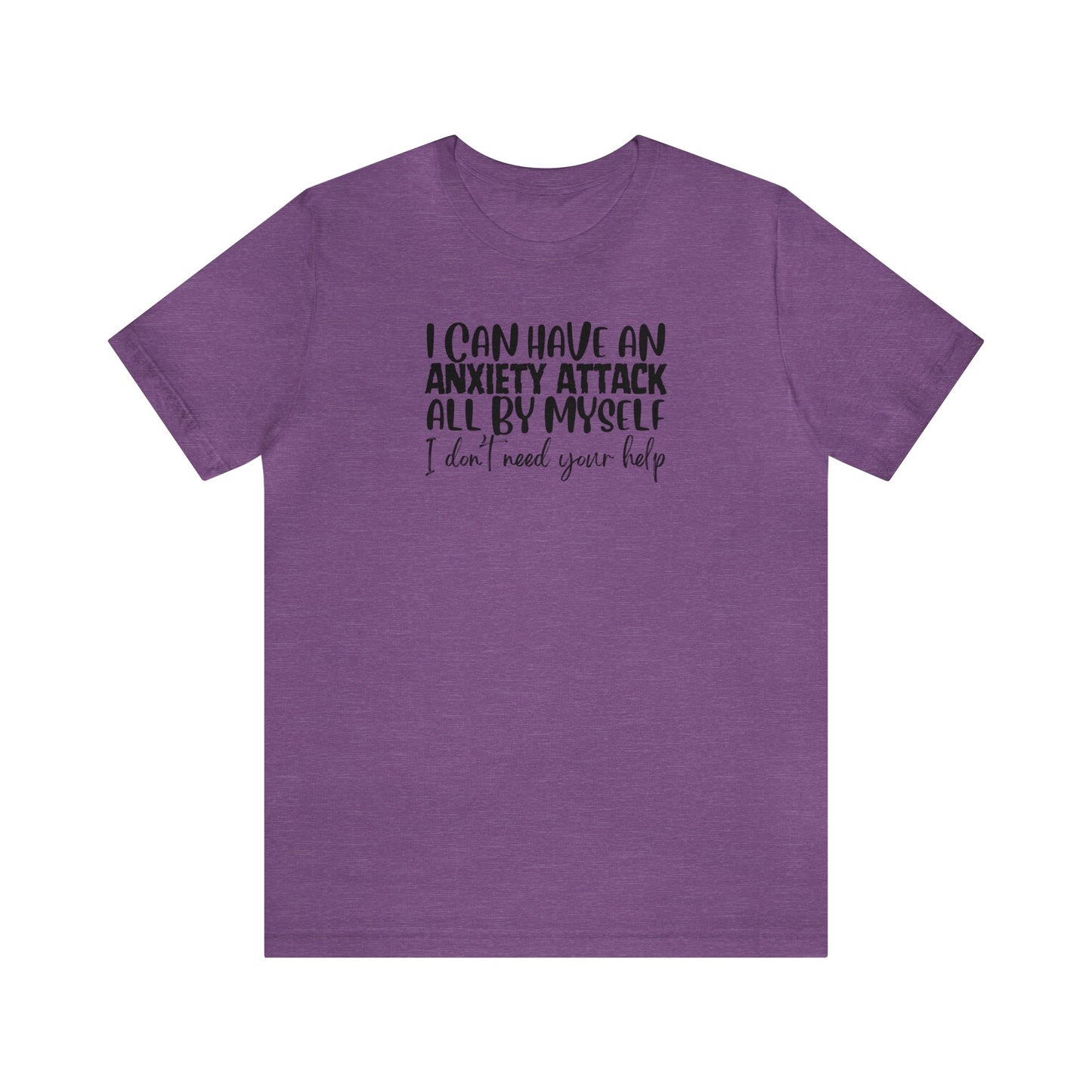 "Anxiety Attack" Unisex Short Sleeve Tee