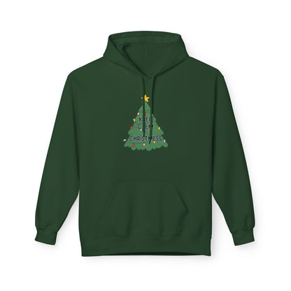 Keep Calm It's Christmess Fleece Hoodie