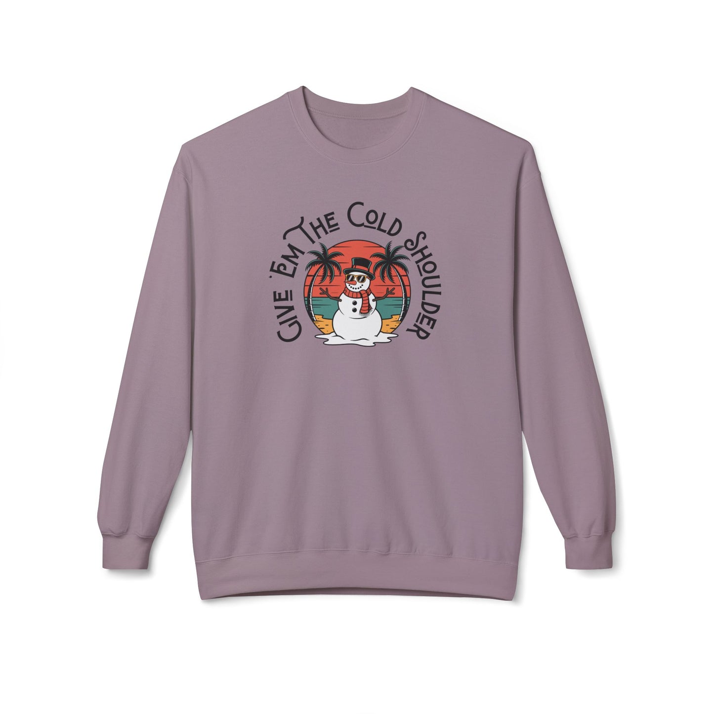 Cold Shoulder Crewneck Sweatshirt