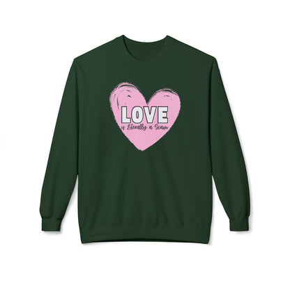 Love is Literally a Scam Crewneck Sweatshirt