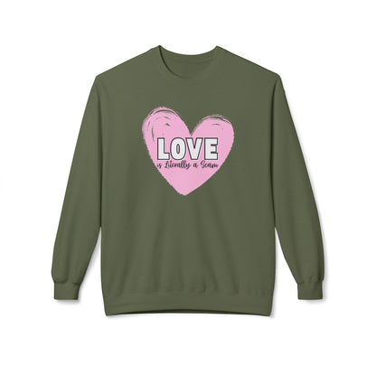 Love is Literally a Scam Crewneck Sweatshirt