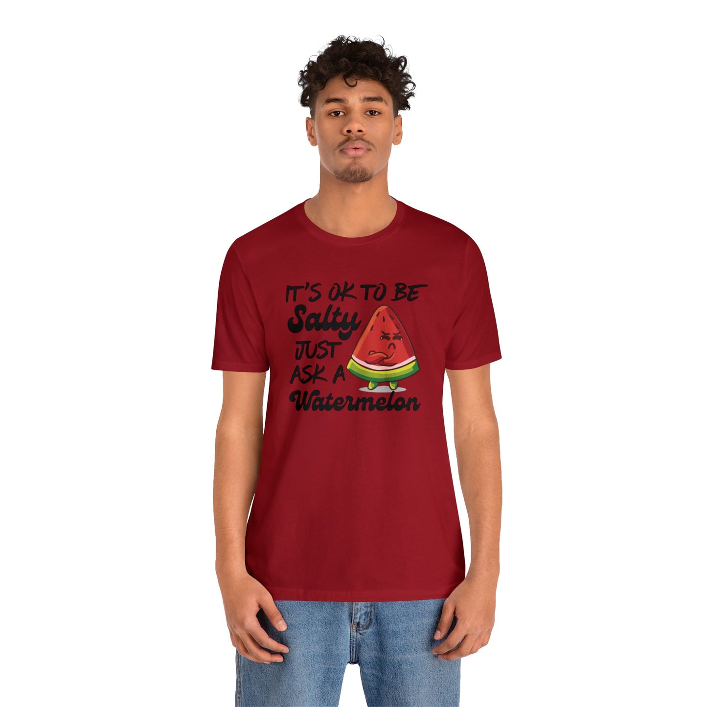 "Salty Watermelon" Unisex Short Sleeve Tee