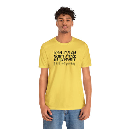"Anxiety Attack" Unisex Short Sleeve Tee