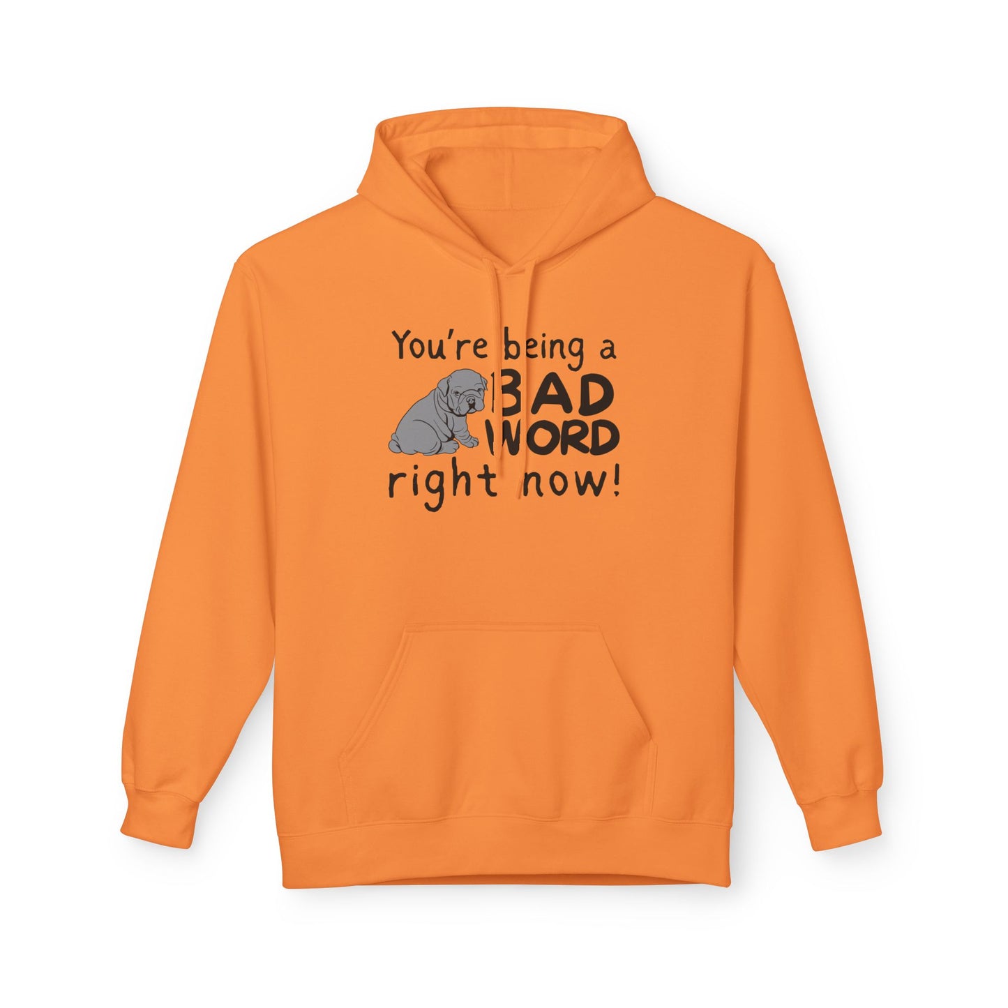Bad Word Fleece Hoodie