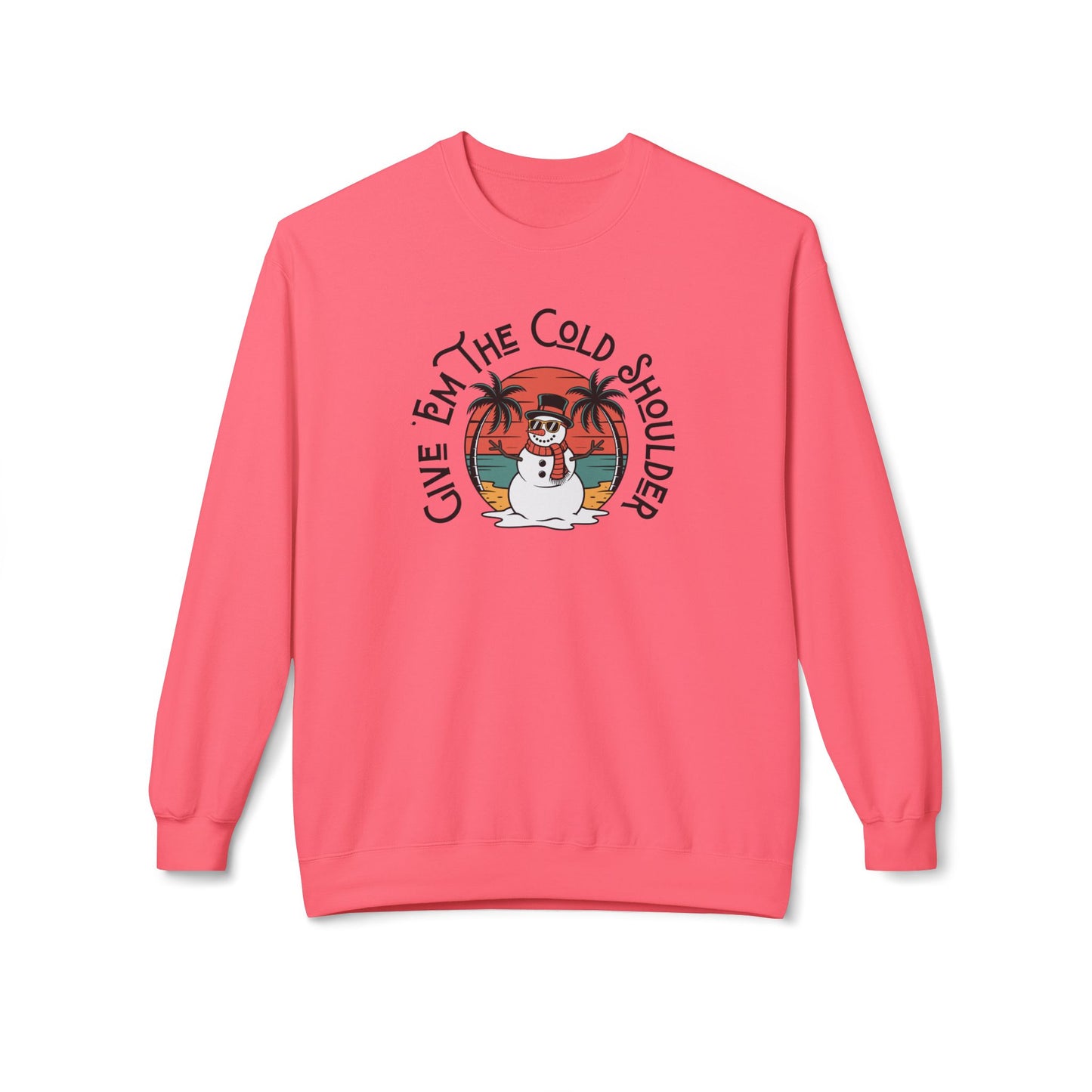 Cold Shoulder Crewneck Sweatshirt