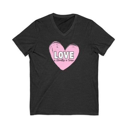 Love is Literally a Scam V-Neck T-Shirt