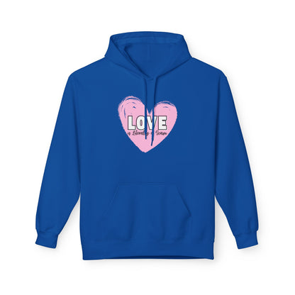 Love is Literally a Scam Fleece Hoodie