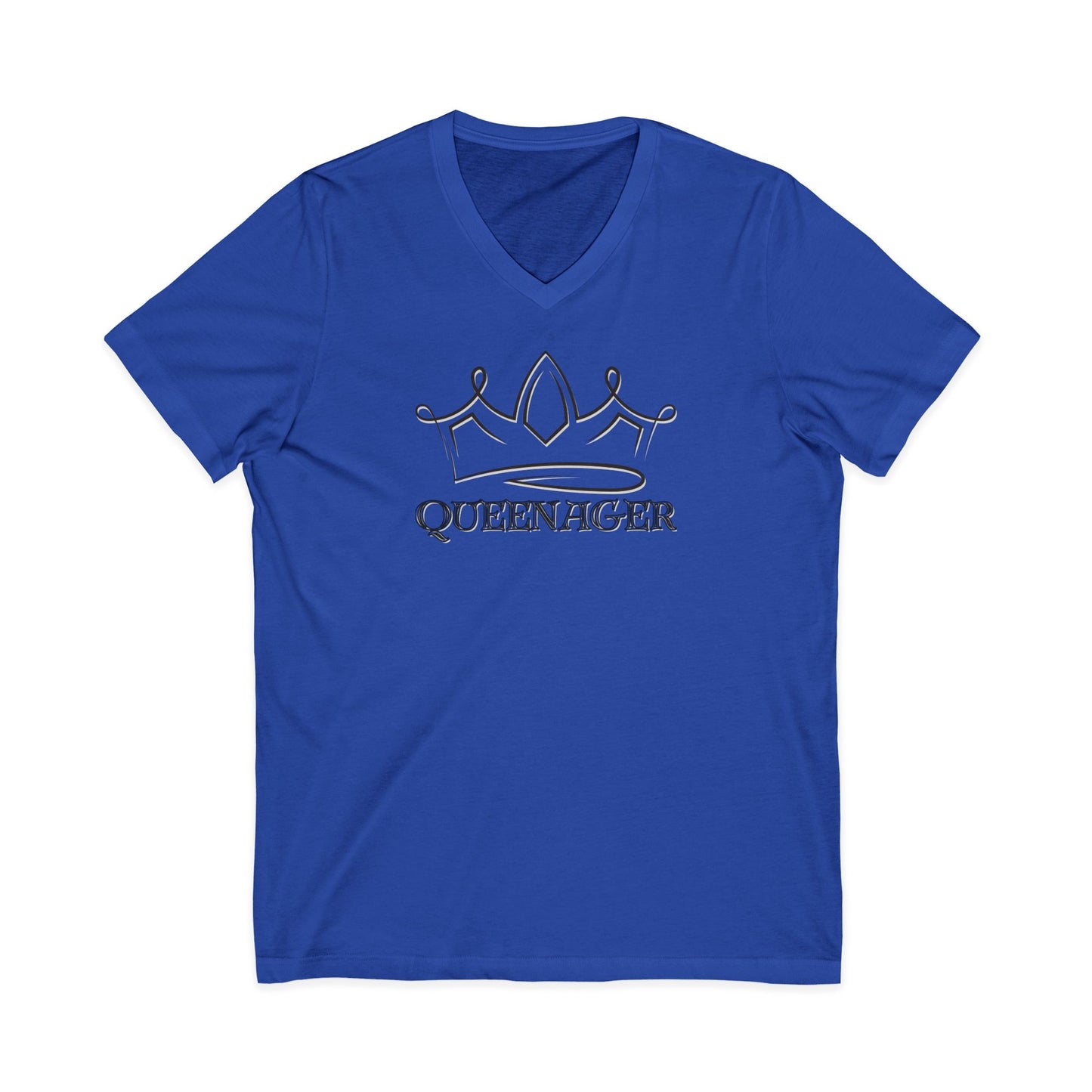 Queenager V-Neck T-Shirt