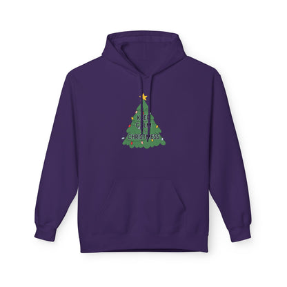Keep Calm It's Christmess Fleece Hoodie