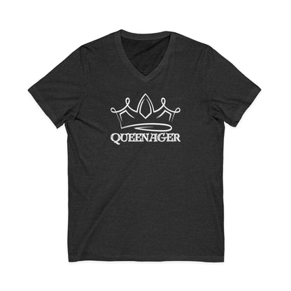 Queenager V-Neck T-Shirt