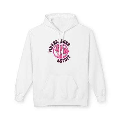 Pink Dragons & Stuff Fleece Hoodie