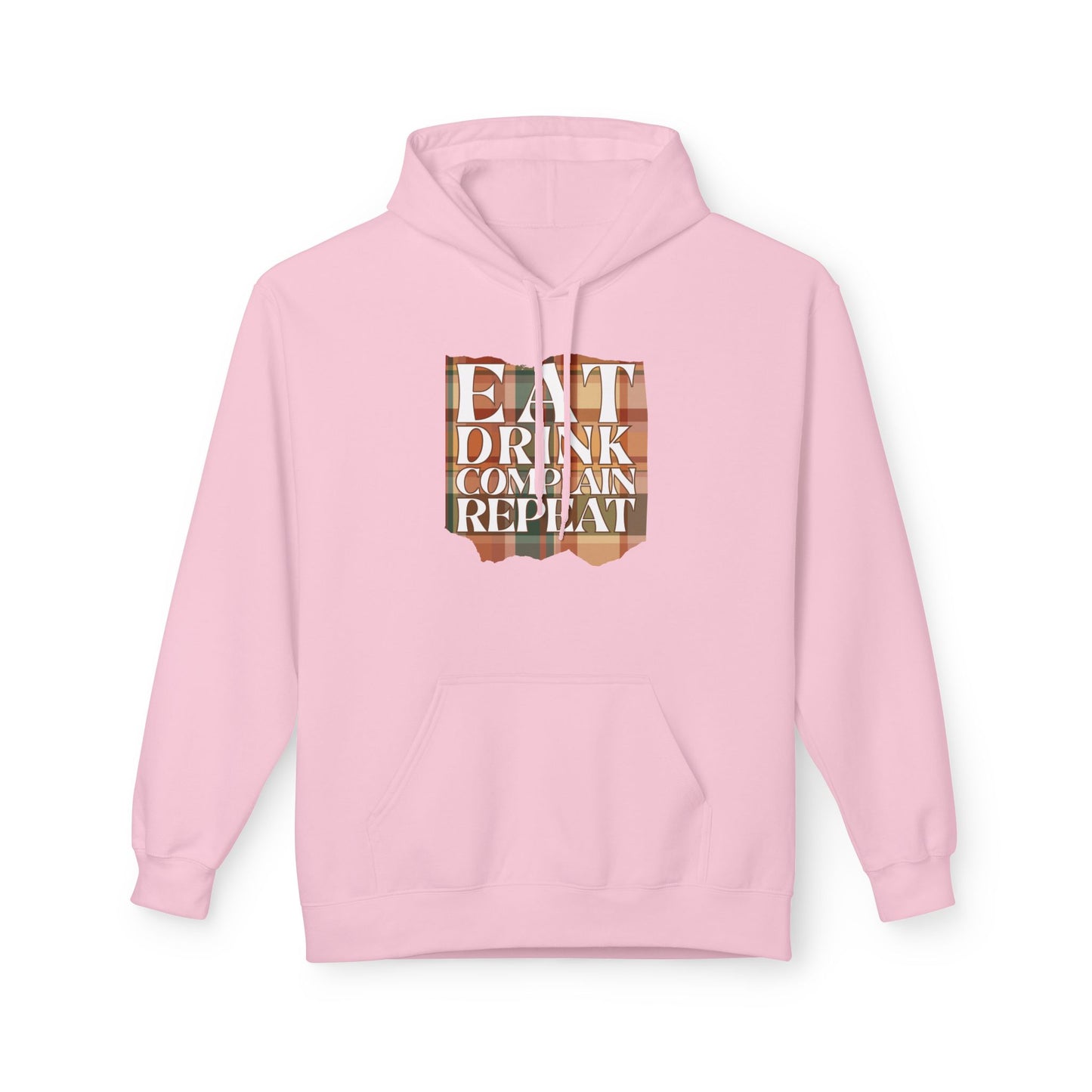 Eat Drink Complain Repeat Fleece Hoodie