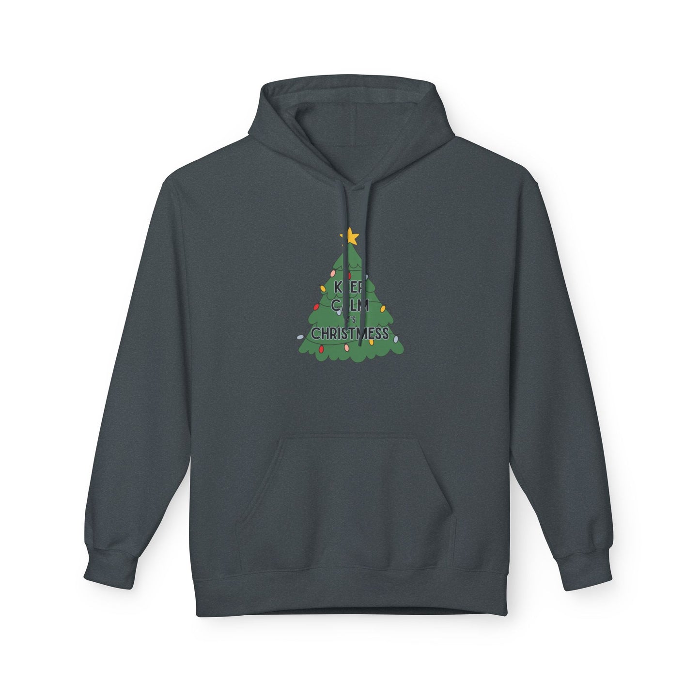Keep Calm It's Christmess Fleece Hoodie