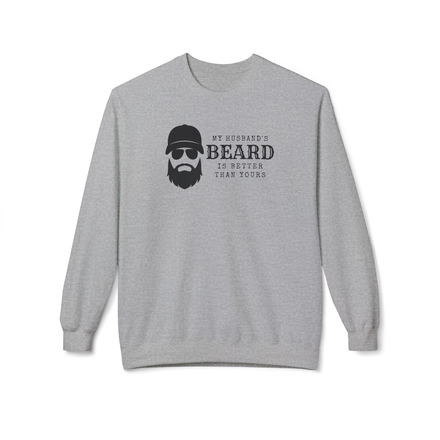 My Husband's Beard Crewneck Sweatshirt