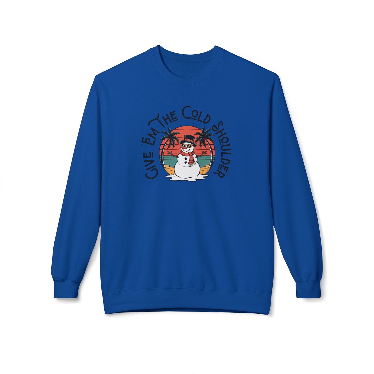 Cold Shoulder Crewneck Sweatshirt