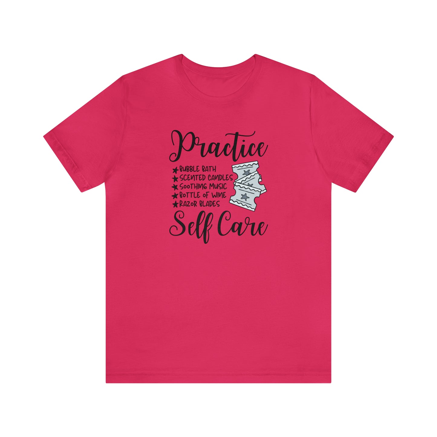 "Practice Self Care" Unisex Short Sleeve Tee