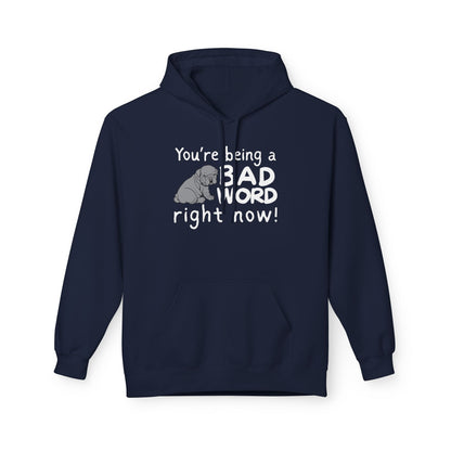 Bad Word Fleece Hoodie
