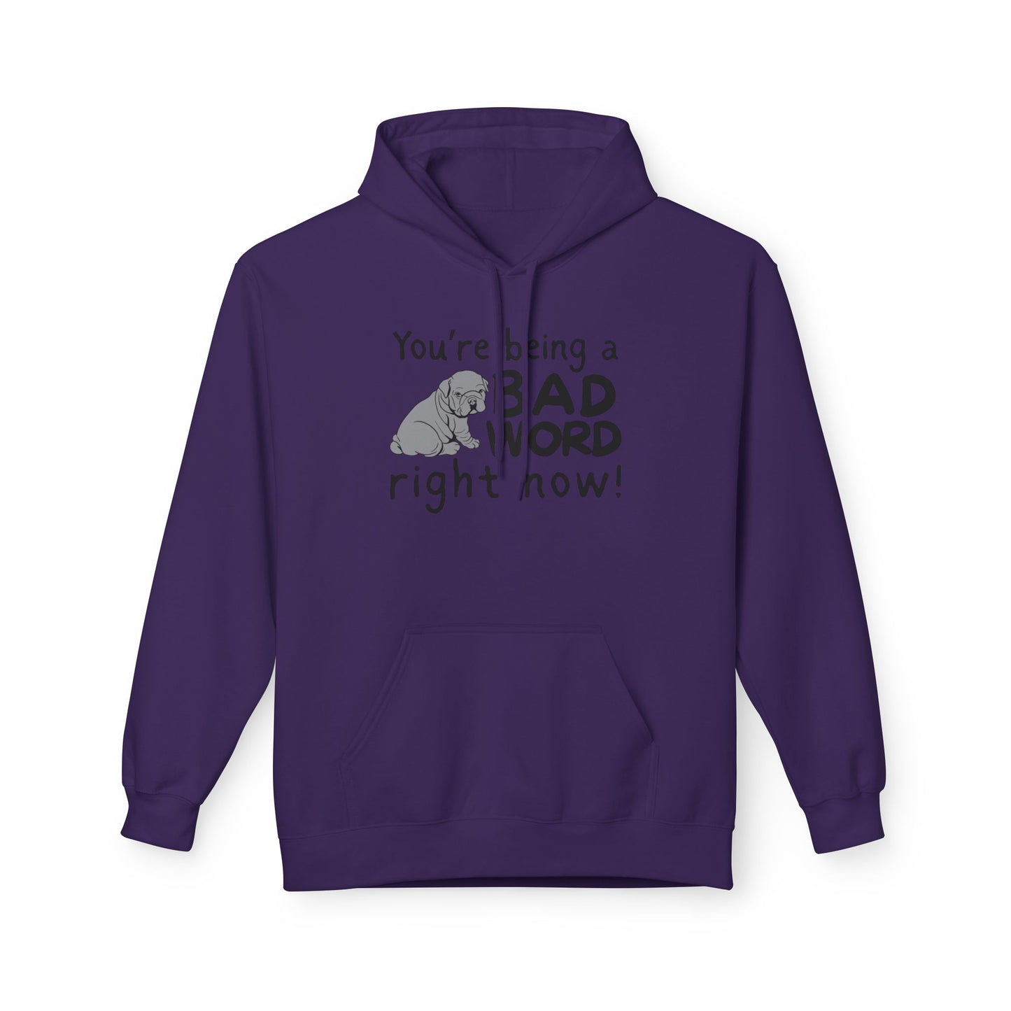 Bad Word Fleece Hoodie
